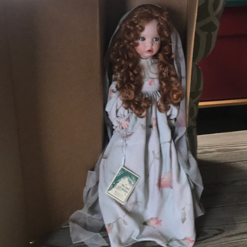 Full Porcelain Doll Fiona